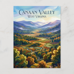 Carte Postale Canaan Valley Resort State Park Virginie-Occidenta