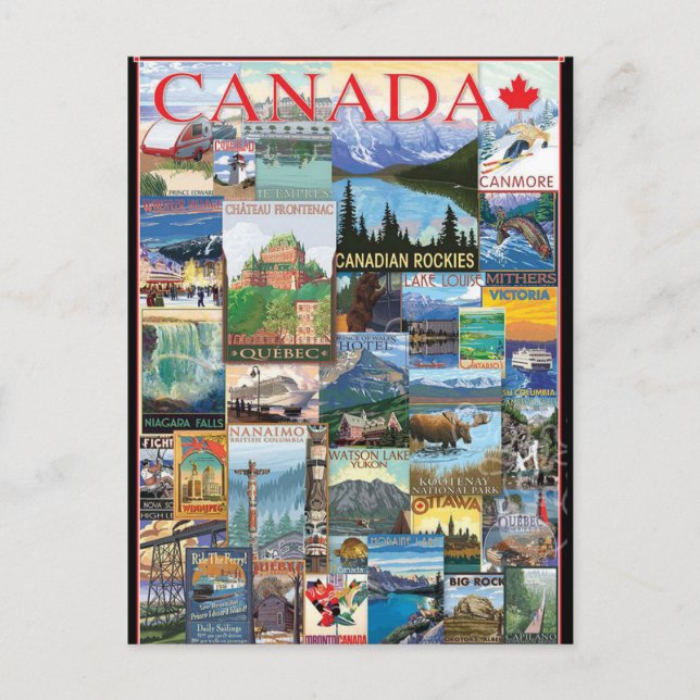Carte Postale Canada (Devant)