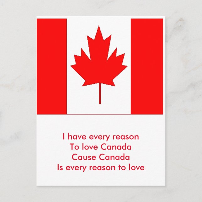 Carte Postale Canada (Devant)