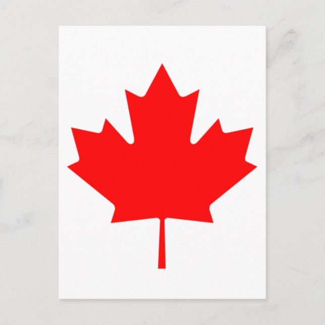 Carte Postale canada (Devant)