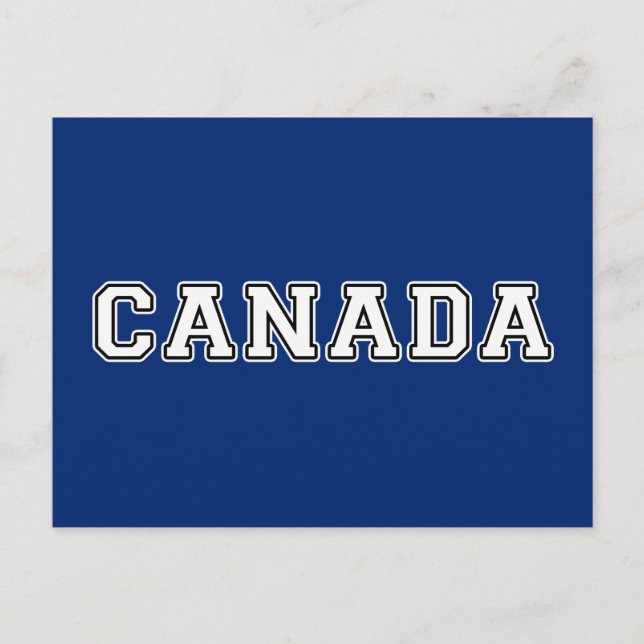Carte Postale Canada (Devant)