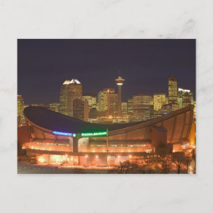 Carte Postale Canada, Alberta, Calgary : Skyline de la ville dep