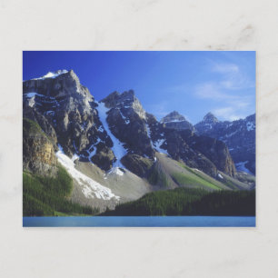 Carte Postale Canada, Alberta, parc national Banff, Moraine