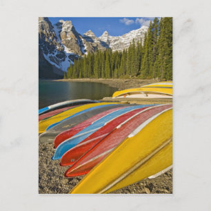 Carte Postale Canada, Alberta, parc national de Banff, Moraine