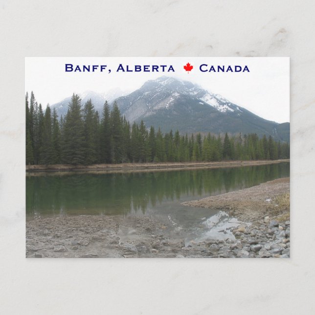 Carte Postale Canada Banff (Devant)