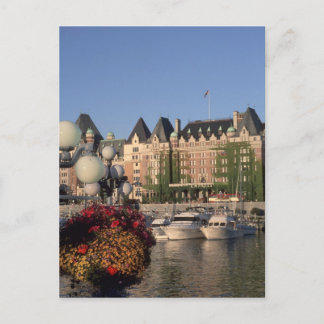Carte Postale Canada, Colombie-Britannique, hôtel Empress Victor