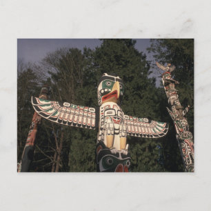 Carte Postale Canada, Colombie-Britannique, Vancouver. natif