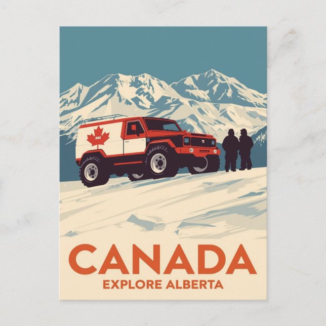 Carte Postale Canada Explore Alberta Off-Road Adventure (Devant)
