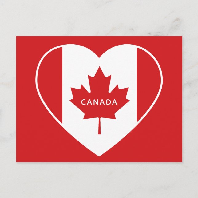 Carte postale Canada Love (Devant)
