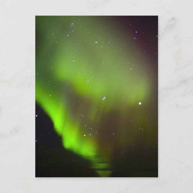 Carte Postale Canada, Manitoba, Churchill. Aurora Borealis (Devant)