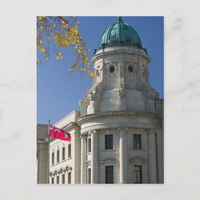 Carte Postale CANADA, Manitoba, Winnipeg : Les tribunaux, (Devant)