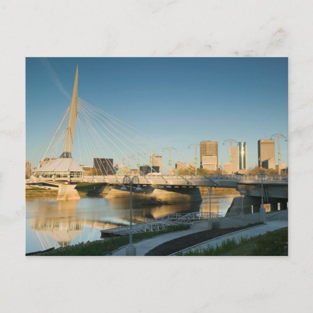 Carte Postale CANADA, Manitoba, Winnipeg : Riel de l'Esplanade (Devant)
