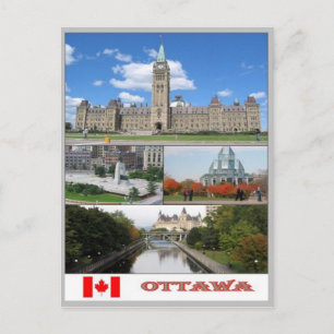 Carte Postale Canada - Ottawa - Mosaic -