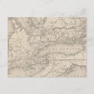 Carte Postale Canada Ouest