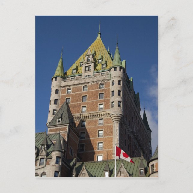 Carte Postale Canada, Québec, Québec. Château Fairmont (Devant)