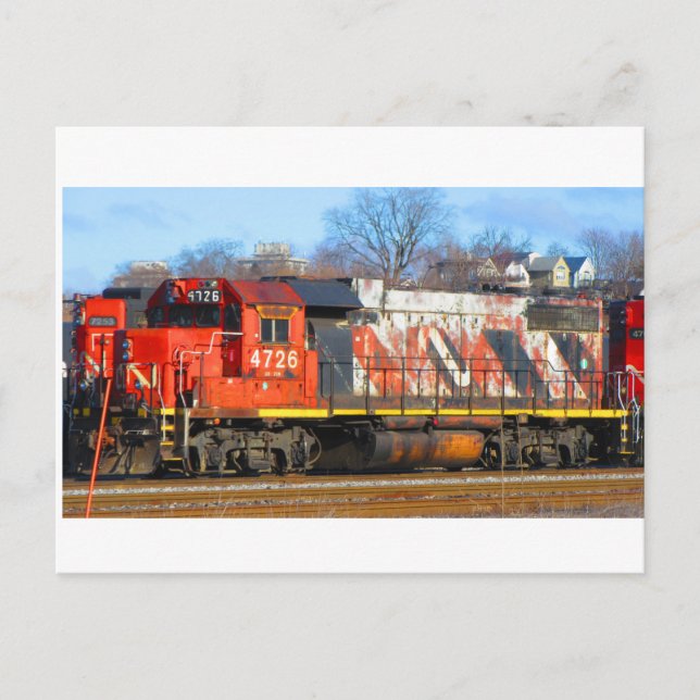Carte Postale Canadien National - CN 4726 - Hamilton (Ontario) (Devant)