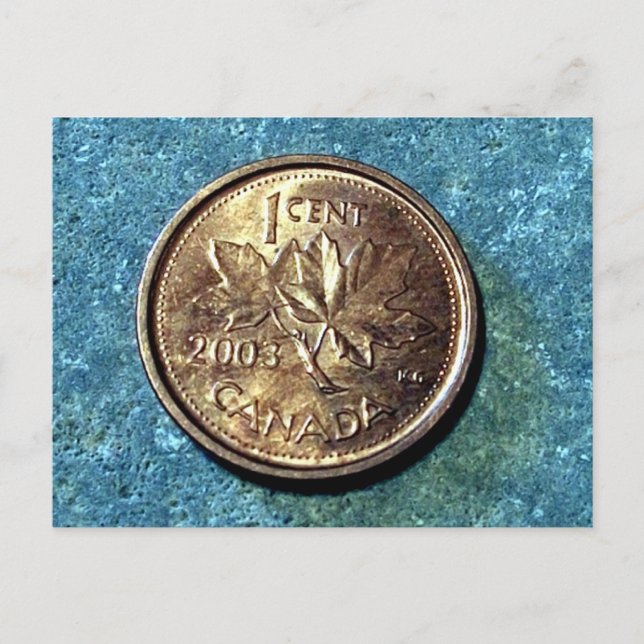 Carte postale canadienne Penny (avant) 2003 (Devant)