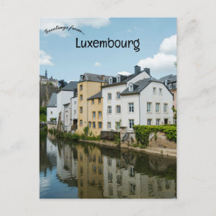 Carte Postale Canal à Luxembourg