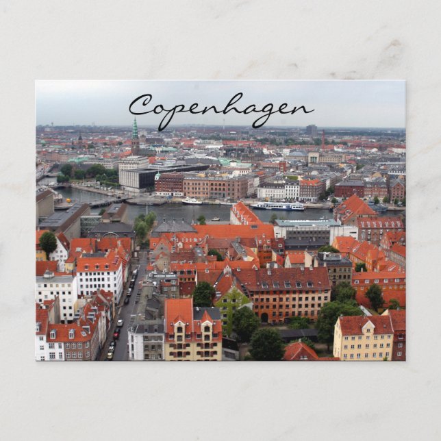 Carte Postale canal de copenhague (Devant)