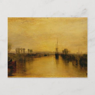 Carte Postale Canal de Joseph Mallord William Turner  