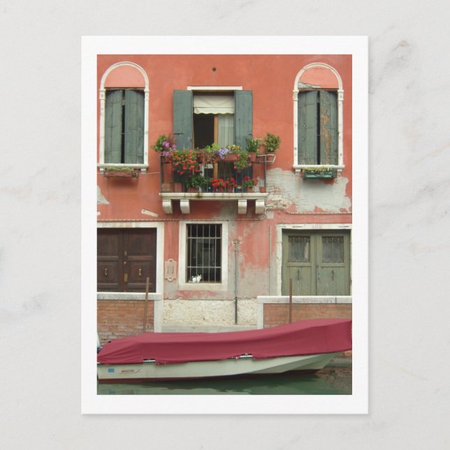 Carte Postale Canal de Venise (Devant)