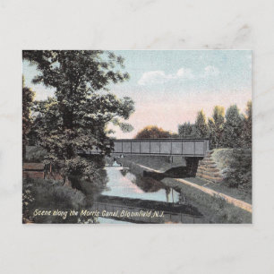 Carte Postale Canal Morris, Bloomfield, New Jersey, Vintage