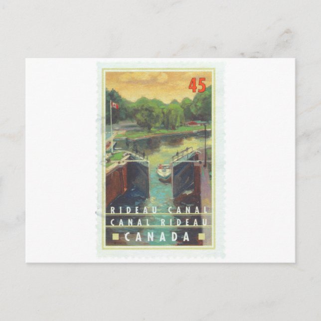 Carte Postale Canal Rideau (Devant)