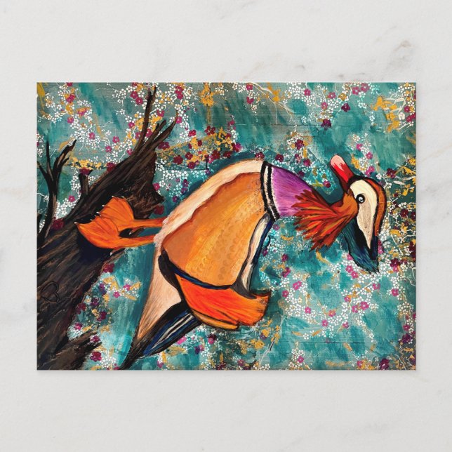 carte postale canard (Devant)