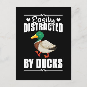 Carte Postale Canard accroc Ferme Animal Drôle Amateur de Canard