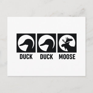Carte Postale Canard Canard Moose