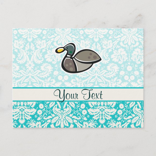 Carte Postale Canard ; Cute (Devant)