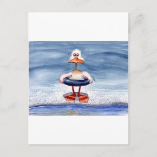 Carte Postale Canard de poulet