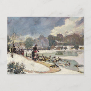 Carte Postale Canards dans le bois de Boulogne