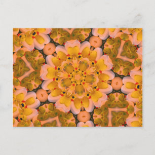 Carte Postale Canards en caoutchouc jaune Kaleidoscope Photo Car