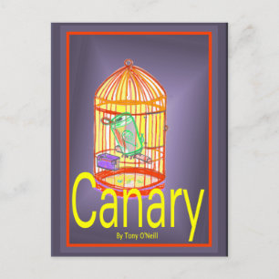 Carte Postale Canary par Tony O'Neill