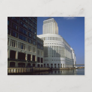 Carte Postale Canary Wharf building, Londres, Angleterre, Royaum