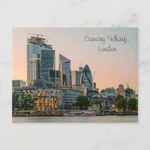 Carte postale Canary Wharf London Architecture