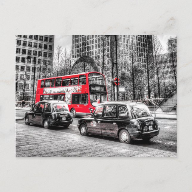 Carte Postale Canary Wharf Londres (Devant)