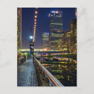 Carte Postale Canary Wharf, Londres Royaume-Uni