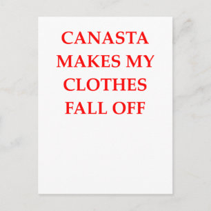 CARTE POSTALE CANASTA