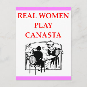 CARTE POSTALE CANASTA