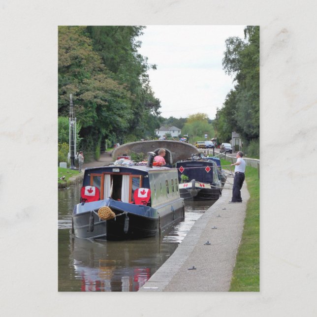 CARTE POSTALE CANAUX (Devant)