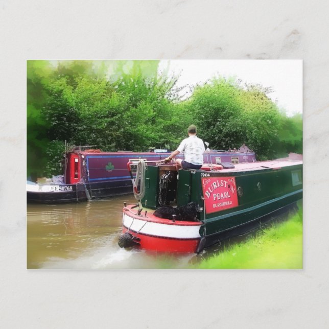 CARTE POSTALE CANAUX (Devant)