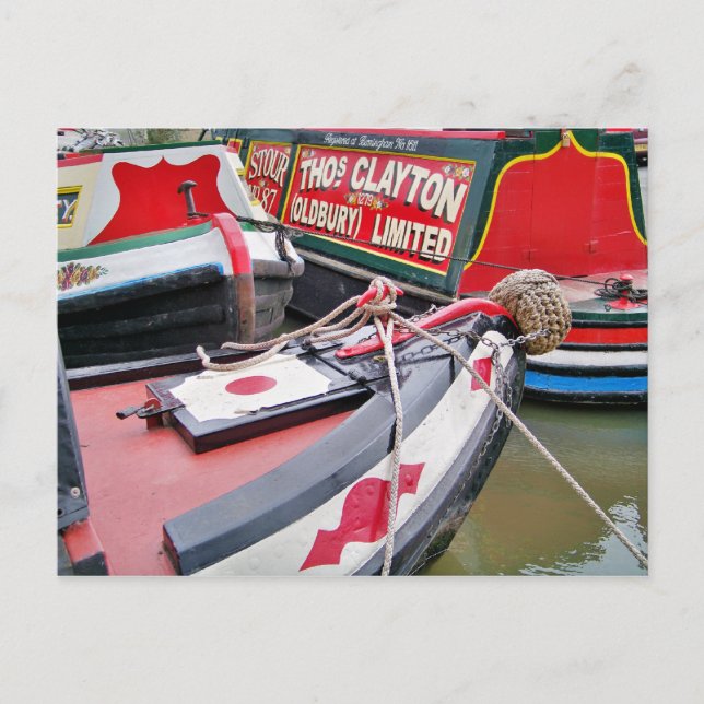 CARTE POSTALE CANAUX (Devant)