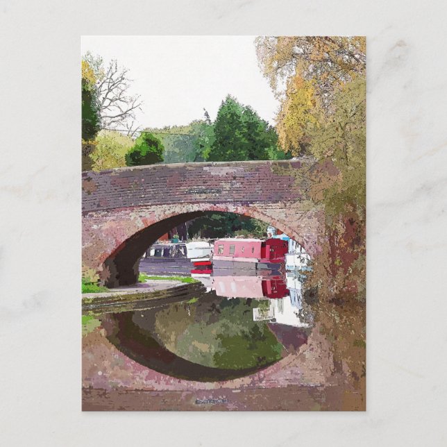 CARTE POSTALE CANAUX (Devant)