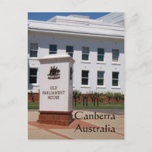 Carte postale Canberra Australie