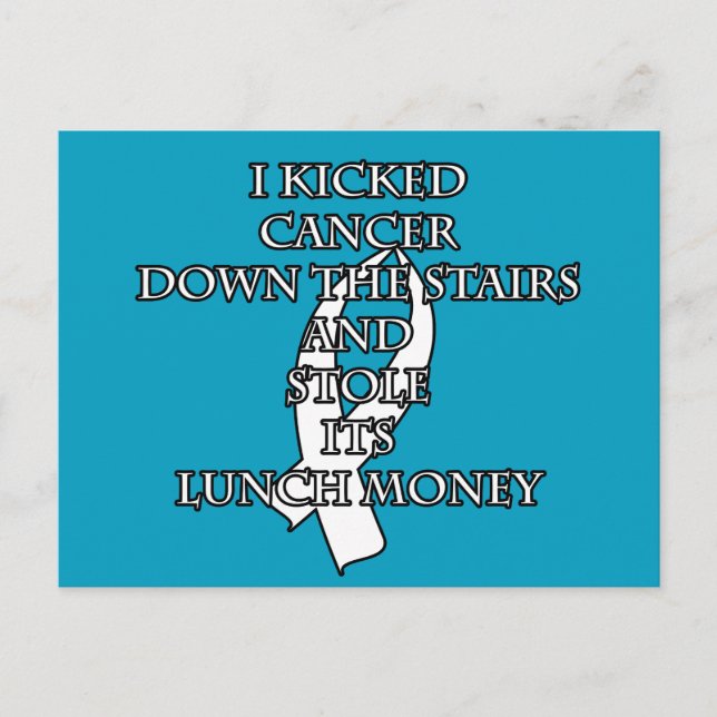 Carte Postale Cancer Bully (Ruban blanc) (Devant)