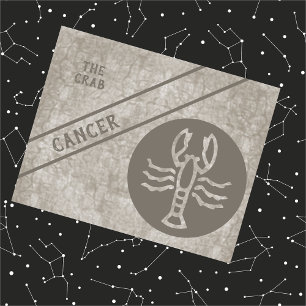 Carte Postale Cancer de la collection Signes du zodiaque