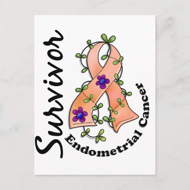 Carte Postale Cancer de l'estomac survivant 15 (Devant)