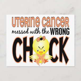 Carte Postale Cancer De L'Utérine Mis Au Courant Avec Le Mauvais